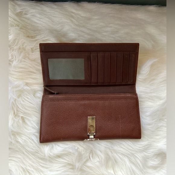 BVLGARI Long Leather Wallet Full Inclusion - Picture 3 of 15